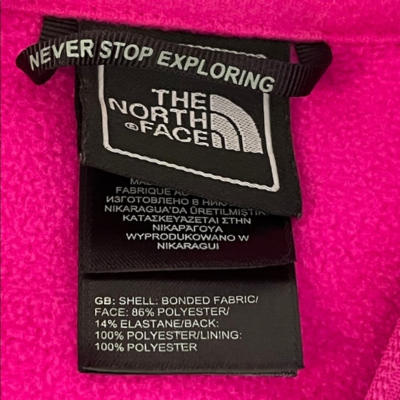 The North Face Apex Bionic Softshell Jacket Raspberry Rose Women’s XL - Picture 3 of 6